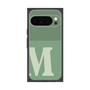 プレミアムスクエアケース［ オリジナル - initial two tone - M green ］