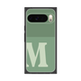 プレミアムスクエアケース［ オリジナル - initial two tone - M green ］