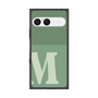 プレミアムスクエアケース［ オリジナル - initial two tone - M green ］