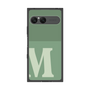 プレミアムスクエアケース［ オリジナル - initial two tone - M green ］