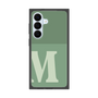プレミアムスクエアケース［ オリジナル - initial two tone - M green ］