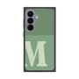 プレミアムスクエアケース［ オリジナル - initial two tone - M green ］
