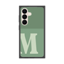 プレミアムスクエアケース［ オリジナル - initial two tone - M green ］