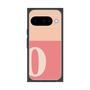 プレミアムスクエアケース［ オリジナル - initial two tone - O pink ］
