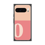 プレミアムスクエアケース［ オリジナル - initial two tone - O pink ］