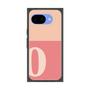 プレミアムスクエアケース［ オリジナル - initial two tone - O pink ］