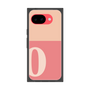 プレミアムスクエアケース［ オリジナル - initial two tone - O pink ］