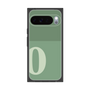 プレミアムスクエアケース［ オリジナル - initial two tone - O green ］