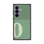 プレミアムスクエアケース［ オリジナル - initial two tone - O green ］