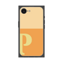 プレミアムスクエアケース［ オリジナル - initial two tone - P orange ］