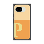 プレミアムスクエアケース［ オリジナル - initial two tone - P orange ］