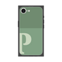 プレミアムスクエアケース［ オリジナル - initial two tone - P green ］