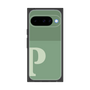 プレミアムスクエアケース［ オリジナル - initial two tone - P green ］