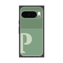 プレミアムスクエアケース［ オリジナル - initial two tone - P green ］