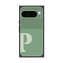 プレミアムスクエアケース［ オリジナル - initial two tone - P green ］