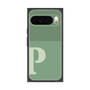 プレミアムスクエアケース［ オリジナル - initial two tone - P green ］