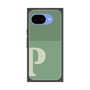 プレミアムスクエアケース［ オリジナル - initial two tone - P green ］