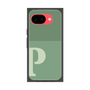 プレミアムスクエアケース［ オリジナル - initial two tone - P green ］
