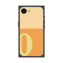 プレミアムスクエアケース［ オリジナル - initial two tone - Q orange ］