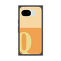 プレミアムスクエアケース［ オリジナル - initial two tone - Q orange ］
