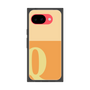 プレミアムスクエアケース［ オリジナル - initial two tone - Q orange ］