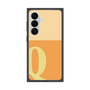 プレミアムスクエアケース［ オリジナル - initial two tone - Q orange ］