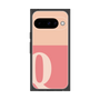 プレミアムスクエアケース［ オリジナル - initial two tone - Q pink ］