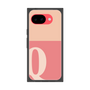 プレミアムスクエアケース［ オリジナル - initial two tone - Q pink ］