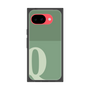 プレミアムスクエアケース［ オリジナル - initial two tone - Q green ］