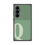 プレミアムスクエアケース［ オリジナル - initial two tone - Q green ］