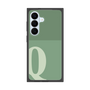 プレミアムスクエアケース［ オリジナル - initial two tone - Q green ］