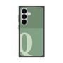 プレミアムスクエアケース［ オリジナル - initial two tone - Q green ］