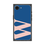 プレミアムスクエアケース［ オリジナル - initial color - W navy ］
