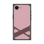 プレミアムスクエアケース［ オリジナル - initial color - X dusty pink ］