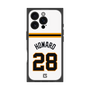 プレミアムスクエアケース［ 読売ジャイアンツ - #28 HOWARD - ホーム ］