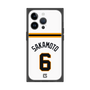 プレミアムスクエアケース［ 読売ジャイアンツ - #6 SAKAMOTO - ホーム ］