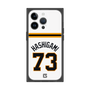 プレミアムスクエアケース［ 読売ジャイアンツ - #73 HASHIGAMI - ホーム ］