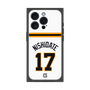 プレミアムスクエアケース［ 読売ジャイアンツ - #17 NISHIDATE - ホーム ］