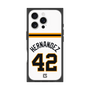 プレミアムスクエアケース［ 読売ジャイアンツ - #42 HERNANDEZ - ホーム ］