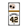 プレミアムスクエアケース［ 読売ジャイアンツ - #42 HERNANDEZ - ホーム ］