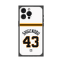 プレミアムスクエアケース［ 読売ジャイアンツ - #43 SHIGENOBU - ホーム ］