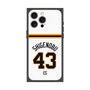 プレミアムスクエアケース［ 読売ジャイアンツ - #43 SHIGENOBU - ホーム ］