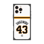 プレミアムスクエアケース［ 読売ジャイアンツ - #43 SHIGENOBU - ホーム ］