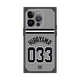 プレミアムスクエアケース［ 読売ジャイアンツ - #033 HIRAYAMA - ビジター ］