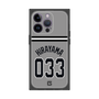 プレミアムスクエアケース［ 読売ジャイアンツ - #033 HIRAYAMA - ビジター ］