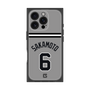 プレミアムスクエアケース［ 読売ジャイアンツ - #6 SAKAMOTO - ビジター ］