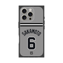 プレミアムスクエアケース［ 読売ジャイアンツ - #6 SAKAMOTO - ビジター ］