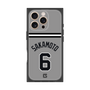 プレミアムスクエアケース［ 読売ジャイアンツ - #6 SAKAMOTO - ビジター ］