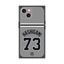 プレミアムスクエアケース［ 読売ジャイアンツ - #73 HASHIGAMI - ビジター ］