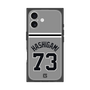 プレミアムスクエアケース［ 読売ジャイアンツ - #73 HASHIGAMI - ビジター ］